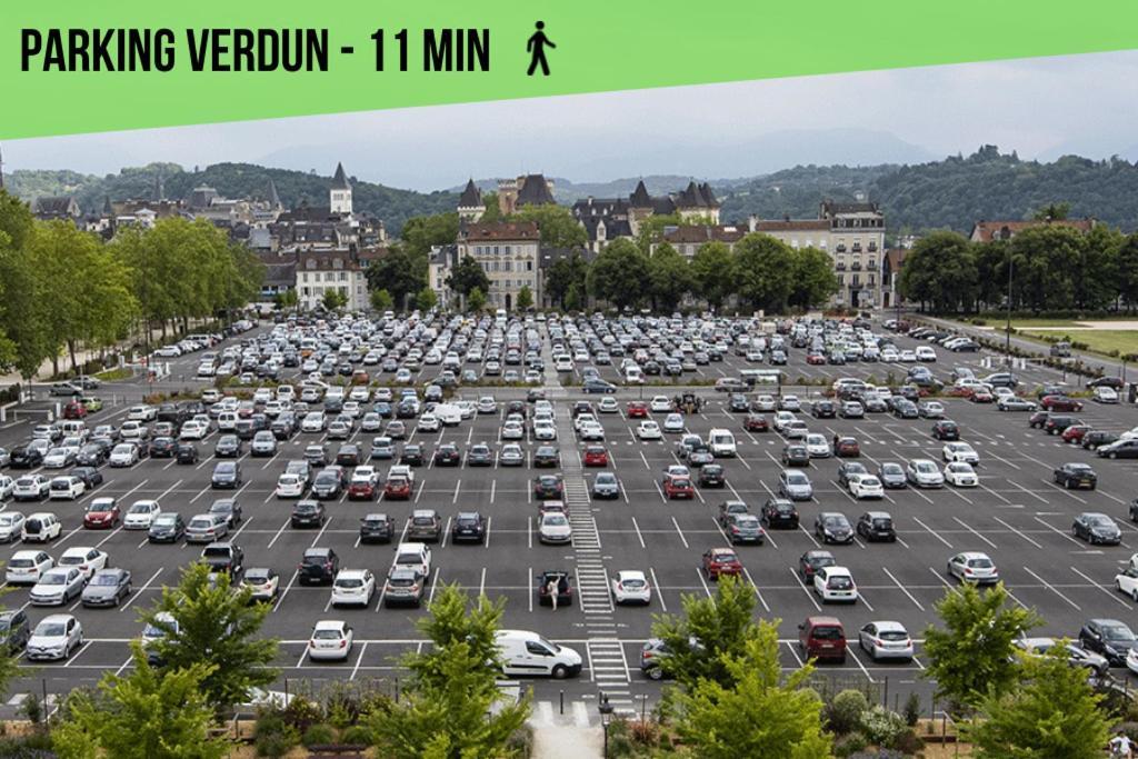 Ideal Pro - 10Min Gare - Hypercentre - Wifi - Longueduree Pau Exteriör bild
